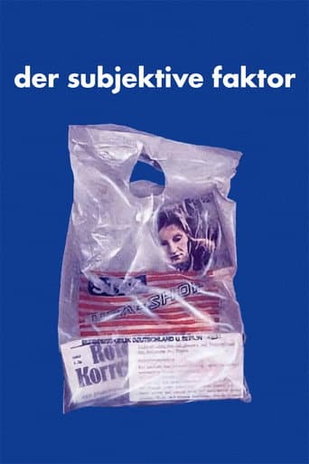 Der subjektive Faktor (1981) poster