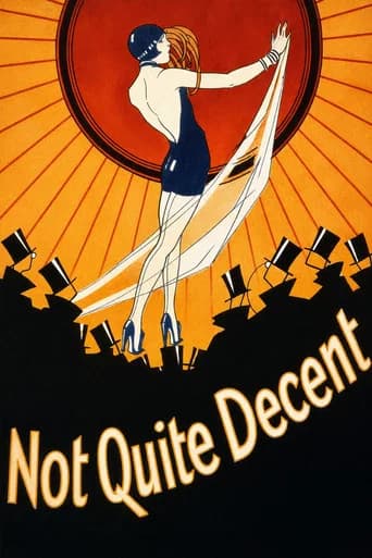 Not Quite Decent (1929) poster