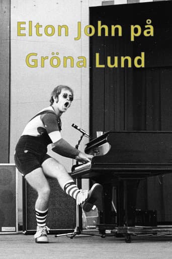 Elton John in Stockholm (1971) poster