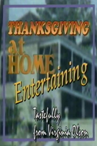 Thanksgiving at Home: Entertaining Tastefully from Virginia Olson (1994) poster