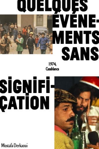 About Some Meaningless Events (1974) poster