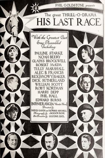 His Last Race (1923) poster