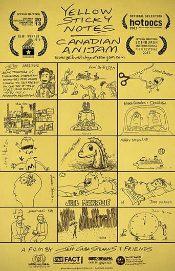 Yellow Sticky Notes: Canadian Anijam (2013) poster