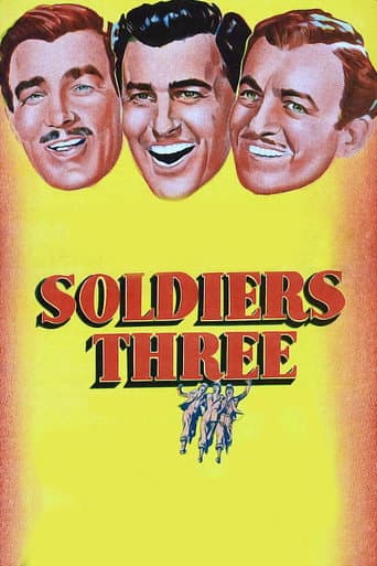 Soldiers Three (1951) poster