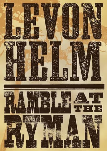 Levon Helm: Ramble At The Ryman (2009) poster