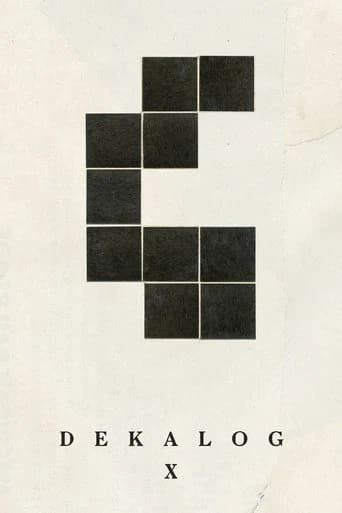 Decalogue X (1989) poster