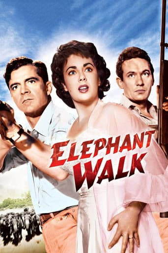 Elephant Walk (1954) poster