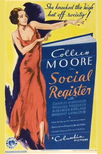 Social Register (1934) poster