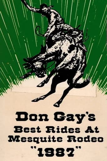 Don Gay's Best Rides At Mesquite Rodeo 1987 (1988) poster