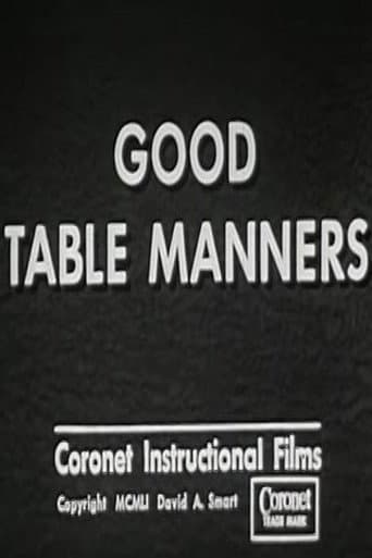 Good Table Manners (1951) poster