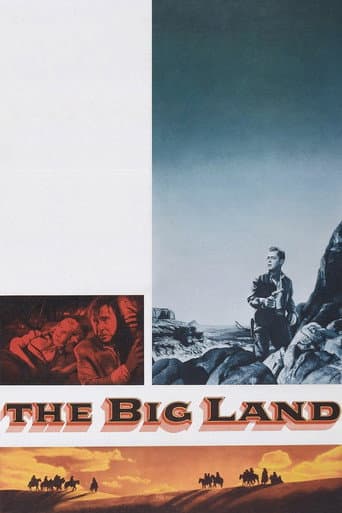 The Big Land (1957) poster