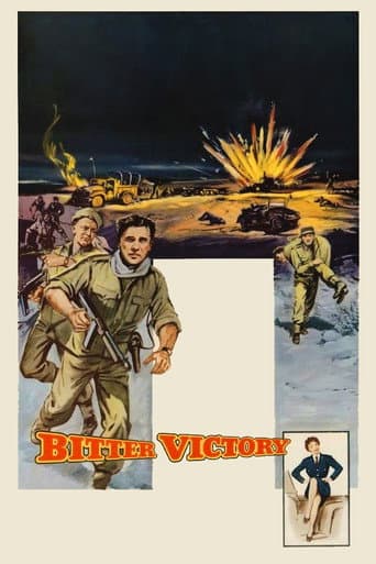 Bitter Victory (1957) poster