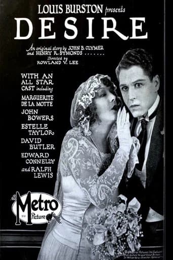 Desire (1923) poster
