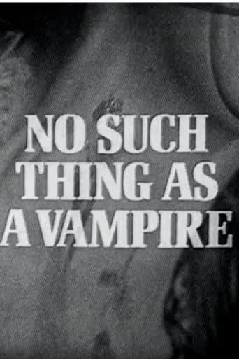 No Such Thing as a Vampire (1968) poster