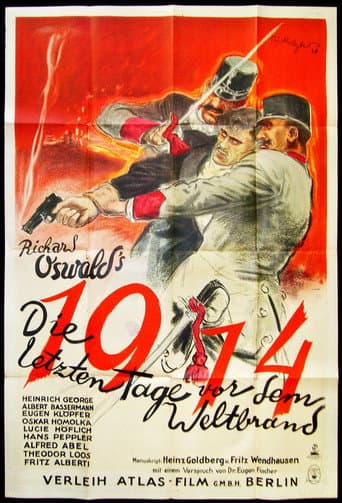 1914: The Last Days Before the War (1931) poster