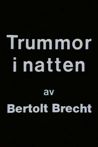 Trummor i natten (1972) poster