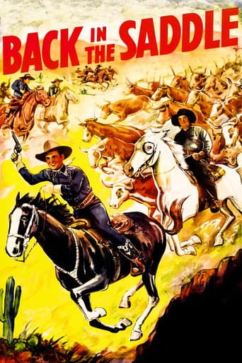 Back in the Saddle (1941) poster