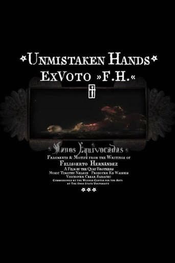 Unmistaken Hands: Ex Voto F.H. (2013) poster