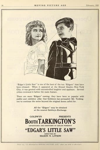 Edgar's Little Saw (1920) poster