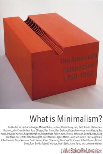 What is Minimalism? : The American Perspective 1958-1968 (2004) poster