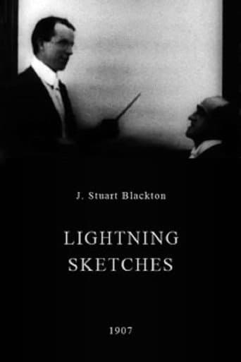 Lightning Sketches (1907) poster