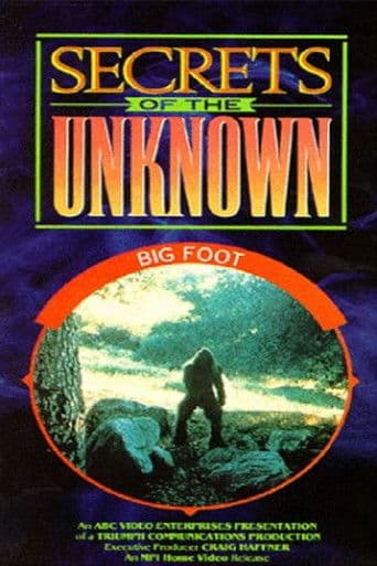 Secrets of the Unknown: Big Foot (1987) poster