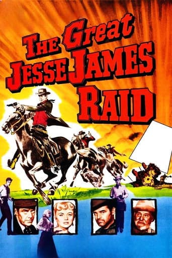The Great Jesse James Raid (1953) poster