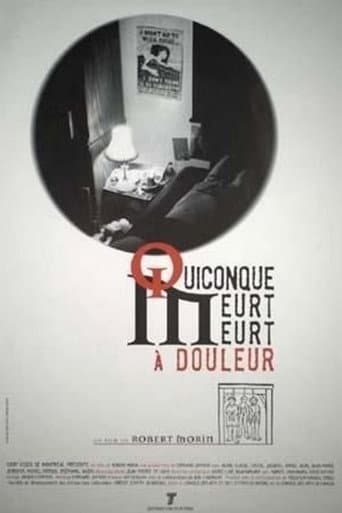 Whoever Dies, Dies in Pain (1998) poster
