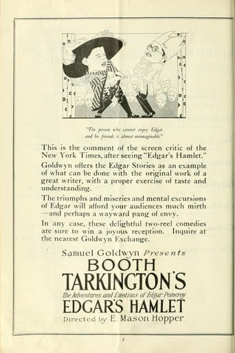 Edgar's Hamlet (1920) poster
