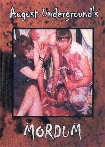 August Underground's Mordum (2003) poster