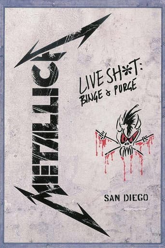Metallica: Live Shit - Binge & Purge, San Diego 1992 (1992) poster