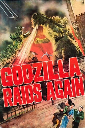 Godzilla Raids Again (1955) poster