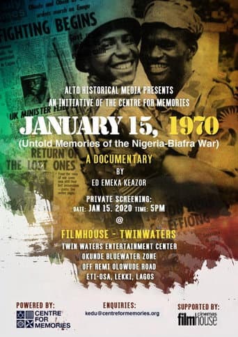 January 15, 1970: Untold Memories of the Nigeria-Biafra War (2020) poster