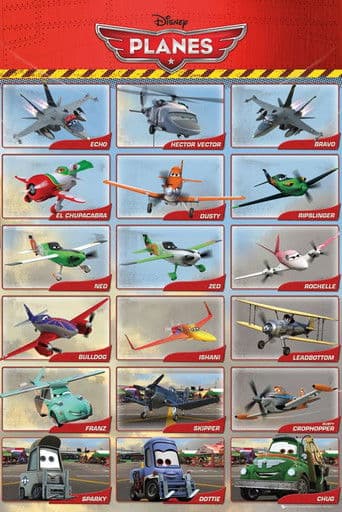 Planes: Meet the Stars (2013) poster