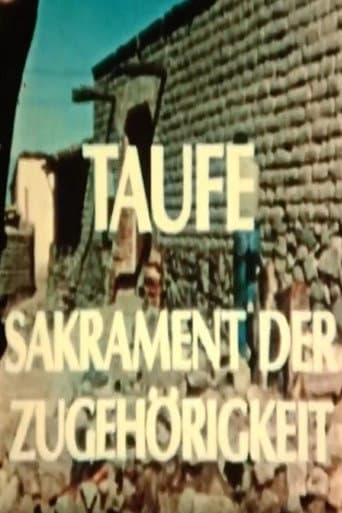Baptism (1969) poster