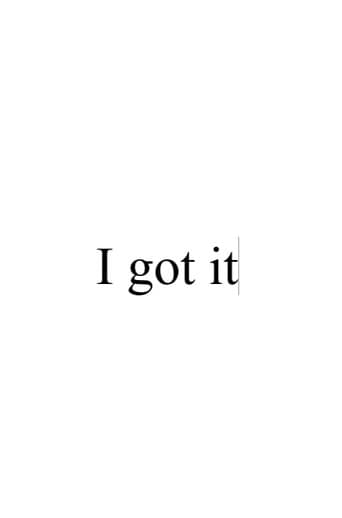 I got it (2024) poster