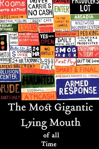 The Most Gigantic Lying Mouth of All Time (2004) poster