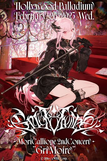 Mori Calliope 2nd Concert “GriMoire” (2025) poster