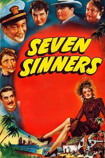 Seven Sinners (1940) poster