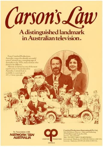 Carson's Law (1983) poster