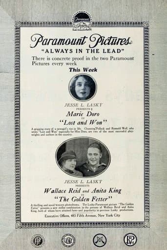 The Golden Fetter (1917) poster