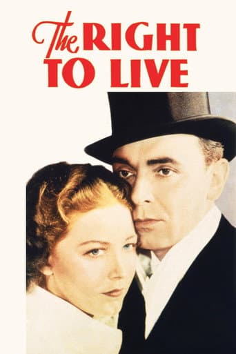 The Right to Live (1935) poster