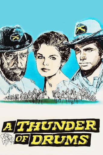 A Thunder of Drums (1961) poster