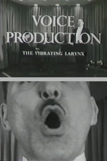 Voice Production: The Vibrating Larynx (1960) poster