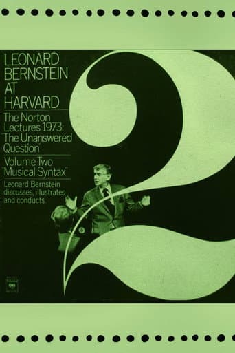 The Unanswered Question II : Musical Syntax (1976) poster