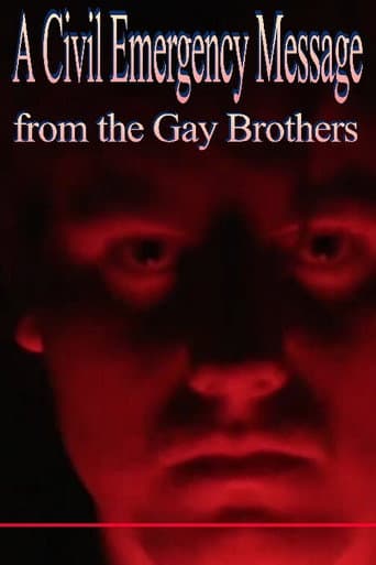A Civil Emergency Message from the Gay Brothers (2024) poster