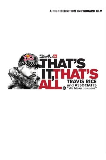 That's It, That's All (2008) poster