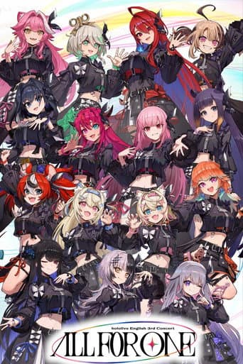 hololive English 3rd Concert -All for One- Day 1 (2025) poster