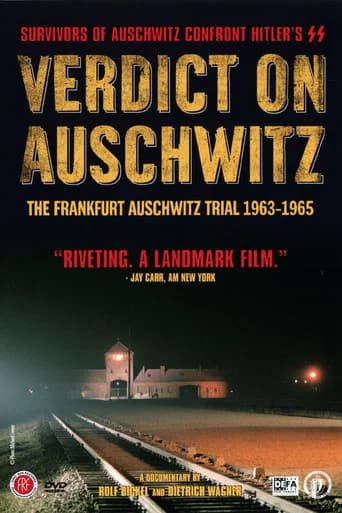 Verdict on Auschwitz (1993) poster