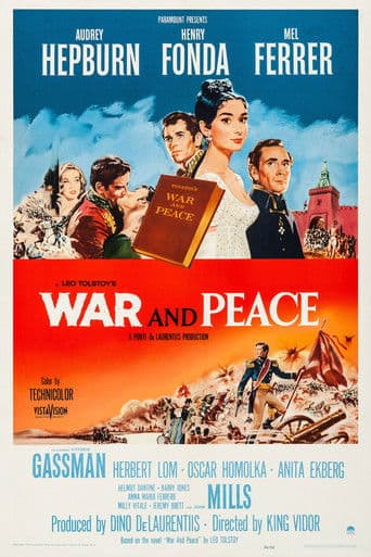 War and Peace (1956) poster